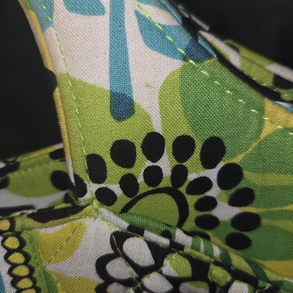 VERA BRADLEY "LIME'S UP" ABBY  RETIRED 2012 Collection - Picture 12 of 15